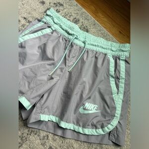 High waisted Nike athletic shorts